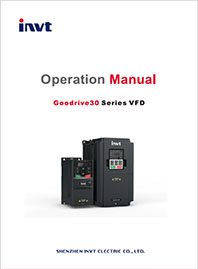 Руководство пользователя ПЧ INVT GD30